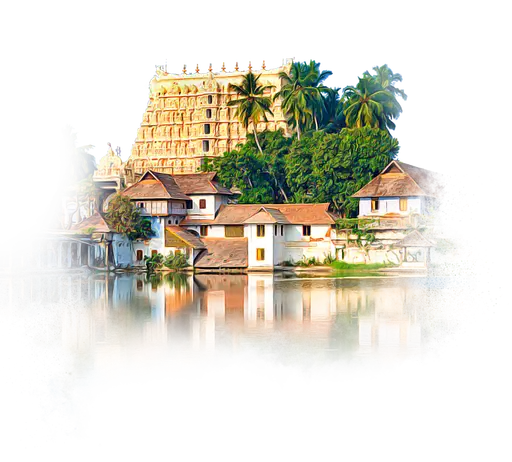 Sree Padmanabhaswamy Temple view